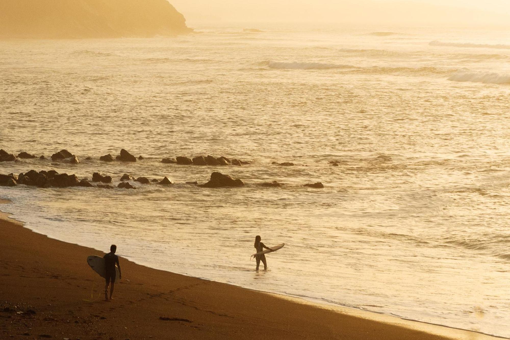 Aparra Surfcamp Capbreton Hotell Eksteriør bilde